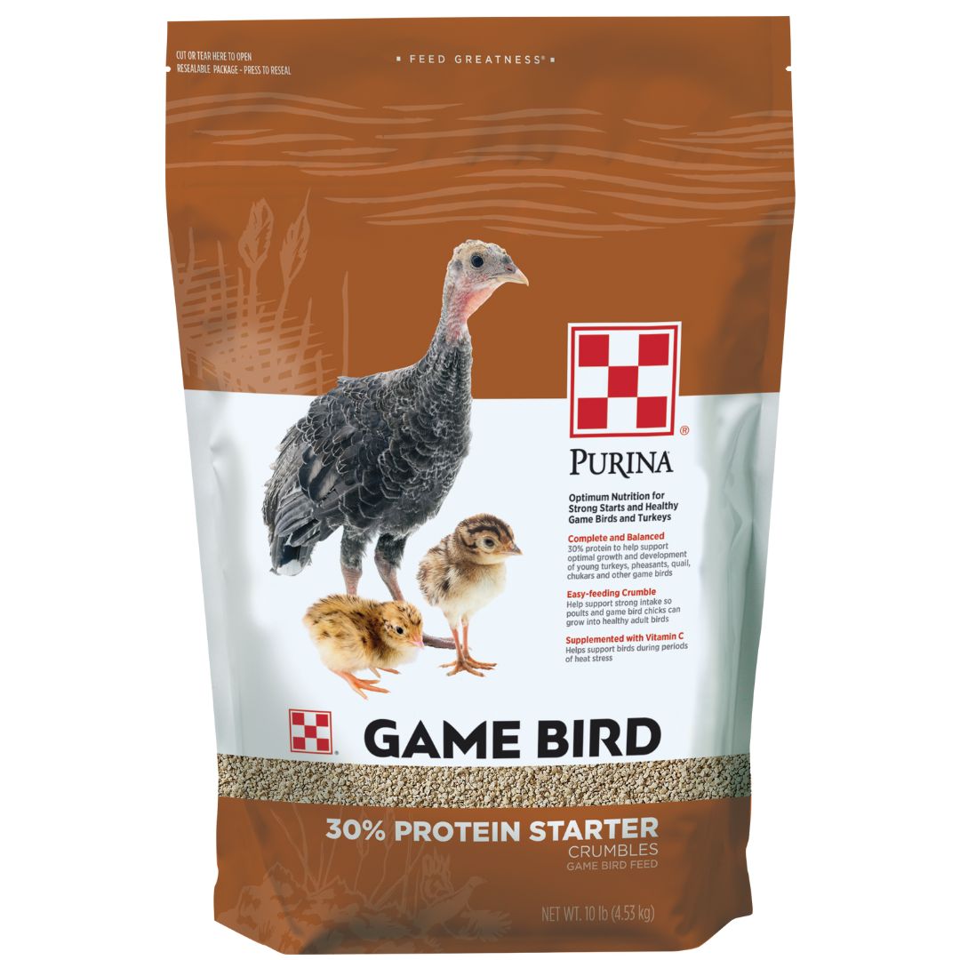 GAME BIRD STARTER 30% NON-MEDICATED 10LB