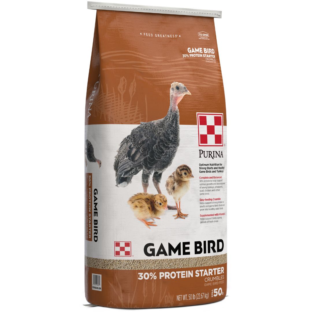 GAME BIRD STARTER 30% NON-MEDICATED 40LB