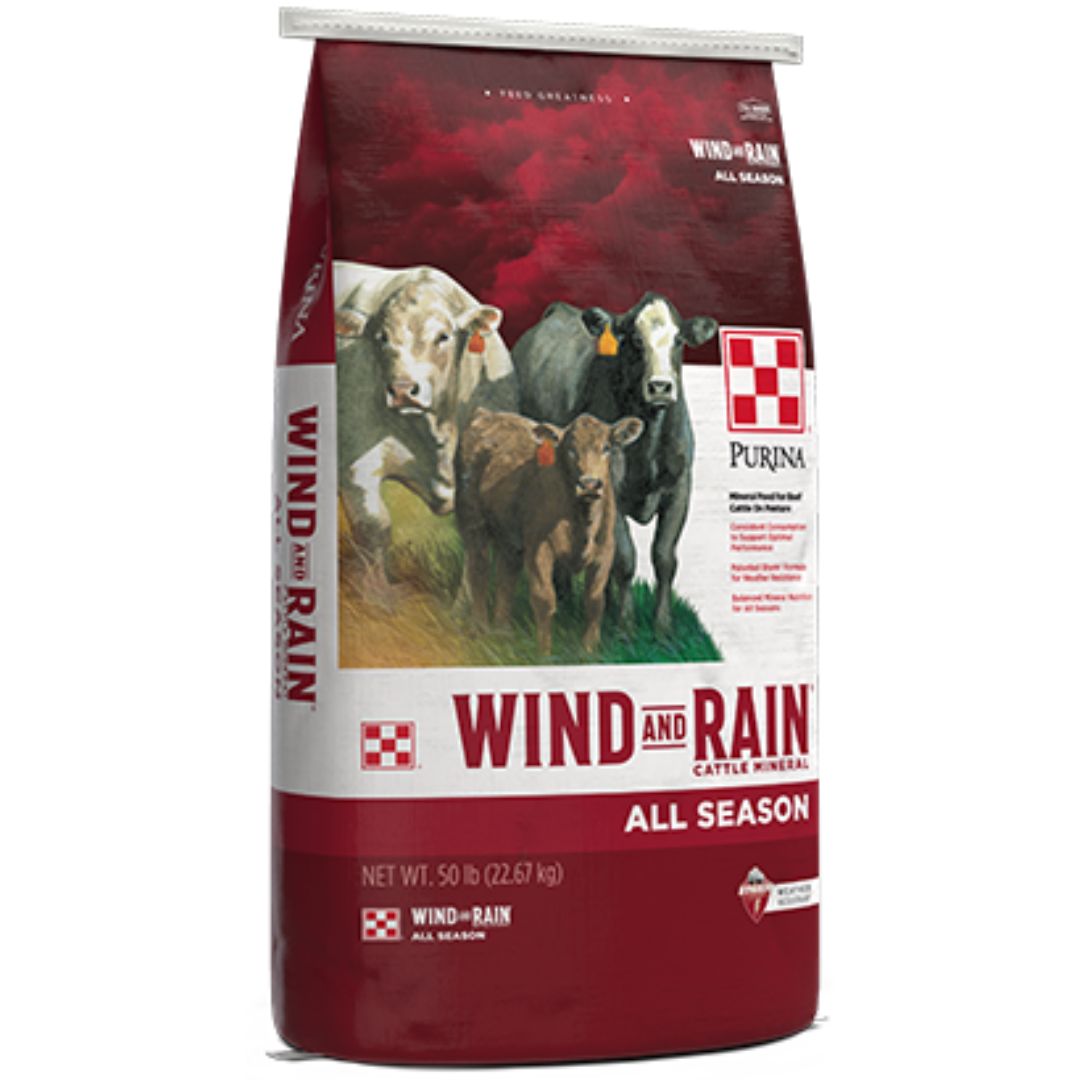 WIND &amp; RAIN CATTLE MINERAL 50LB