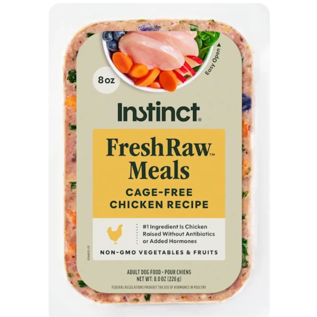 INSTINCT FRESHRAW MEALS CAGE-FREE CHICKEN 8OZ