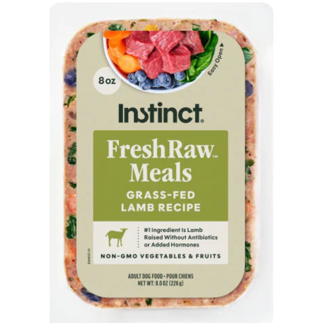 INSTINCT FRESHRAW MEALS GRASS-FED LAMB 8OZ