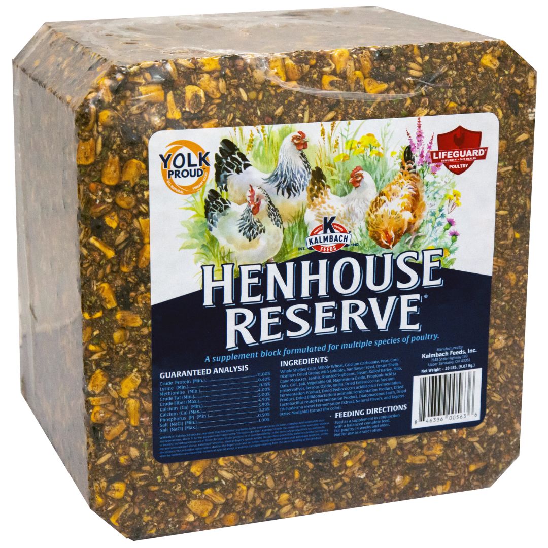 HENHOUSE RESERVE BLOCK 20LB