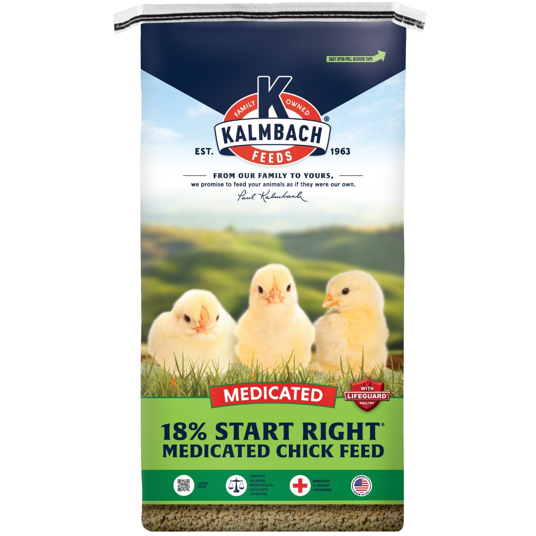 START RIGHT MEDICATED CHICK FEED 50LB