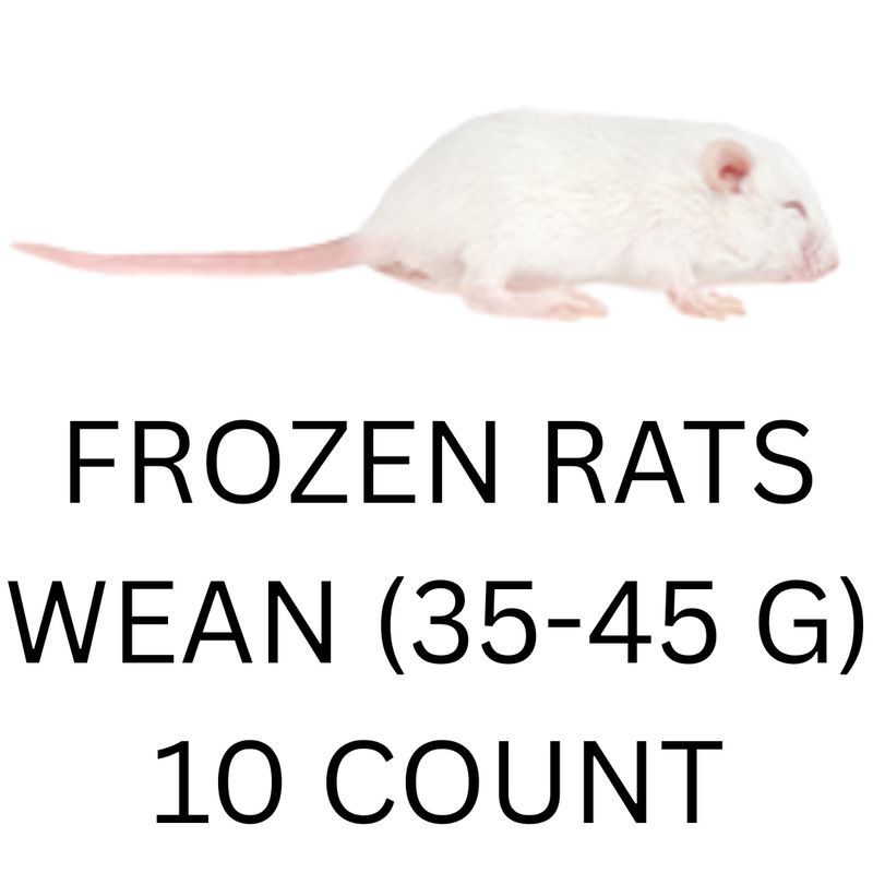 FROZEN RATS - WEAN 10CT