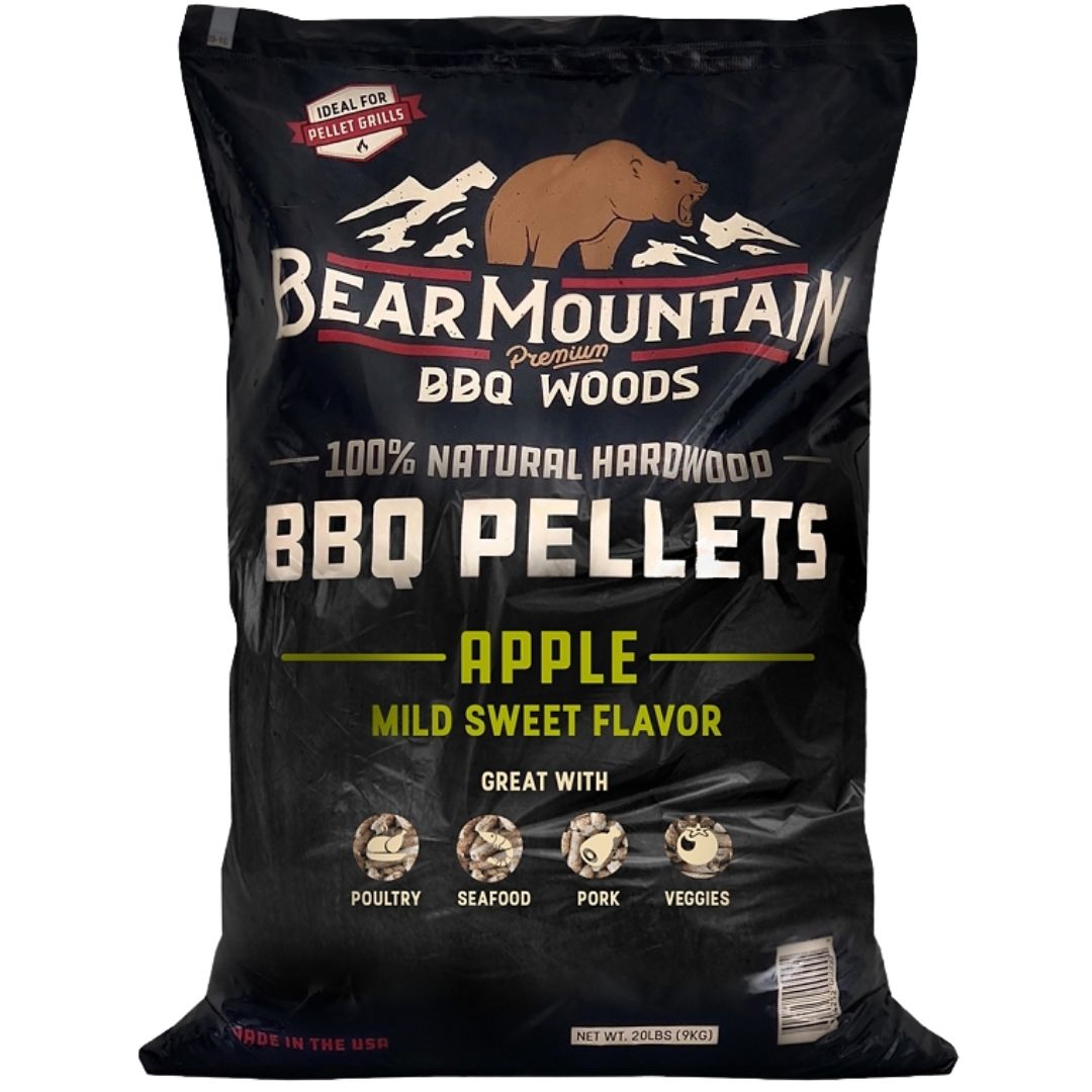 BBQ PELLETS APPLE BEAR MOUNTAIN 20 LB