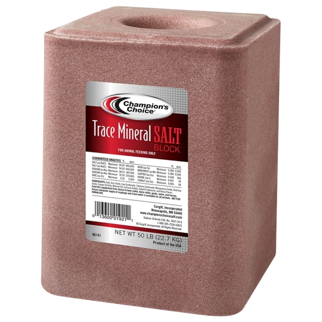TRACE MINERAL SALT BLOCK 50 LB