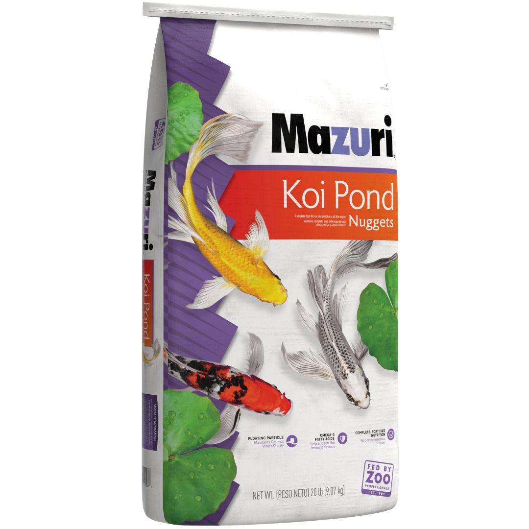 MAZURI KOI POND NUGGETS 20LB