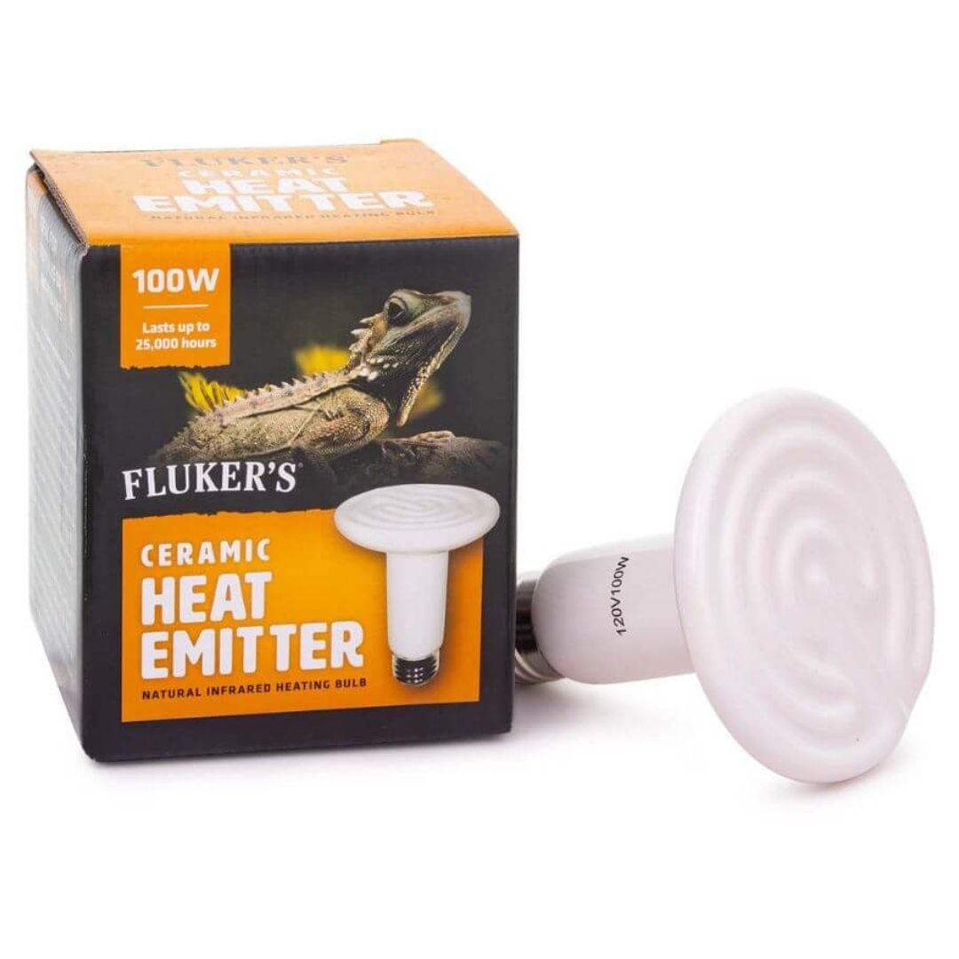 FLUKER'S CERAMIC HEAT EMITTER 100W