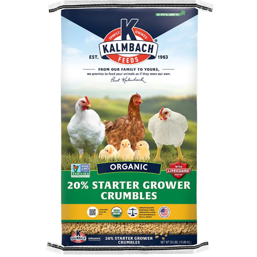 ORGANIC STARTER GROWER 20% 35LB