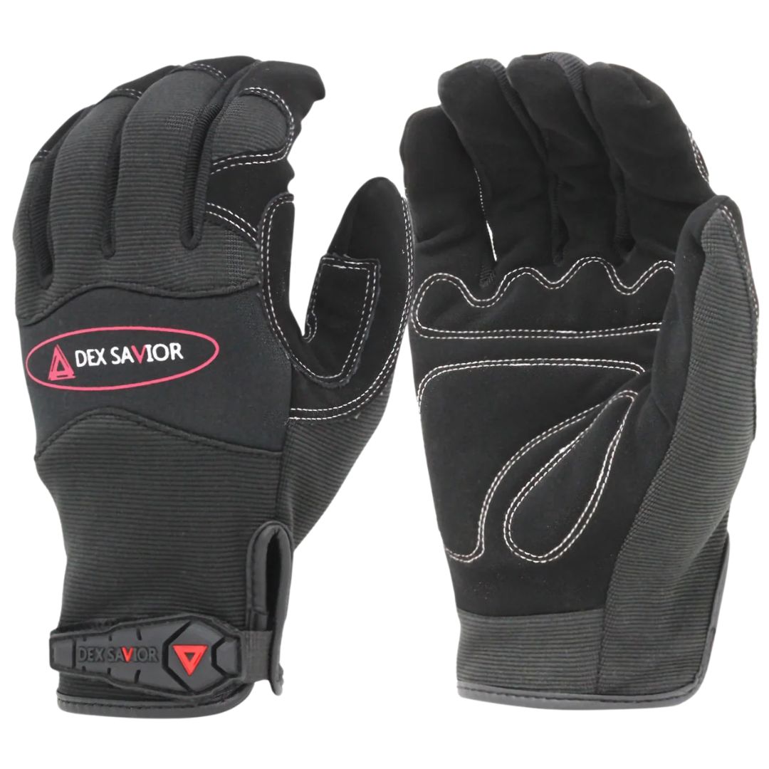 MECHANIC GLOVES BLACK LG MG103