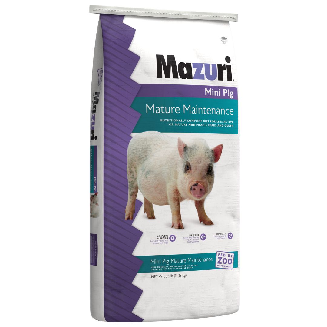 MAZURI MINI PIG MATURE MAINTENANCE 25LB