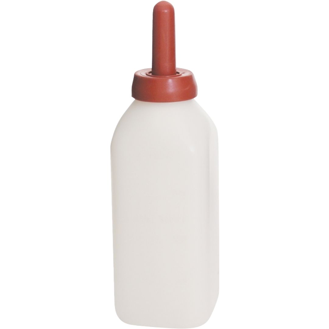 CALF BOTTLE WITH SNAP ON NIPPLE 2 QT
