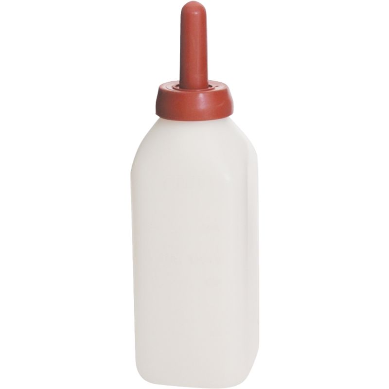 CALF BOTTLE WITH SNAP ON NIPPLE 2 QT