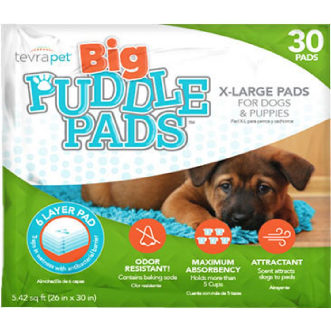 BIG PUDDLE PADS XLG 26X30 30CT