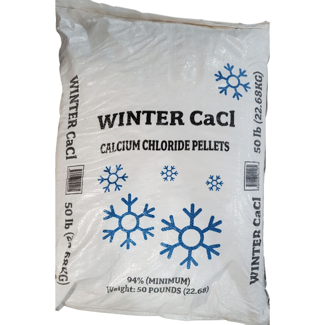 CALCIUM CHLORIDE PELLETS 50LB