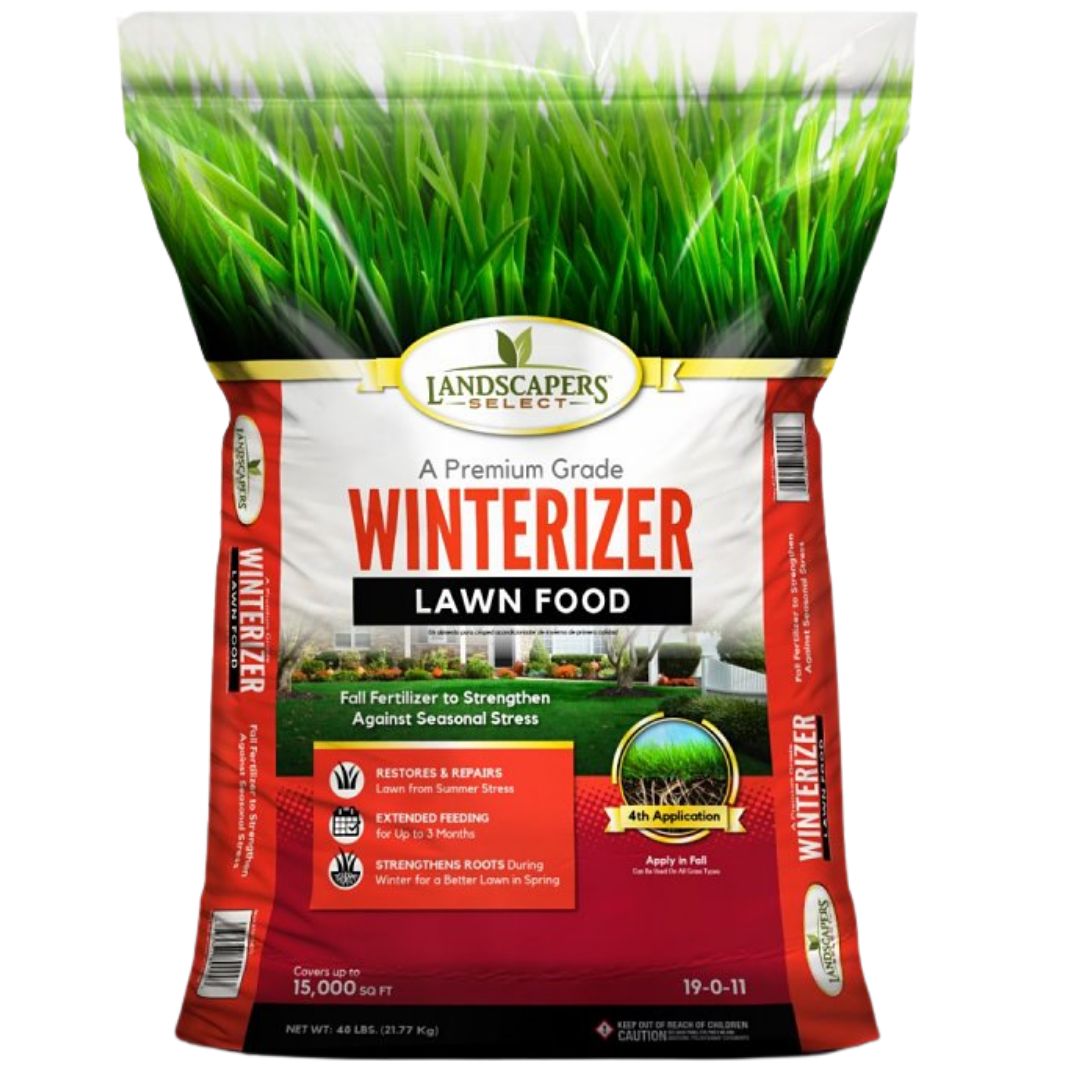 LANDSCAPERS SELECT WINTERIZER LAWN FOOD 40 LB 15 M 19-0-11