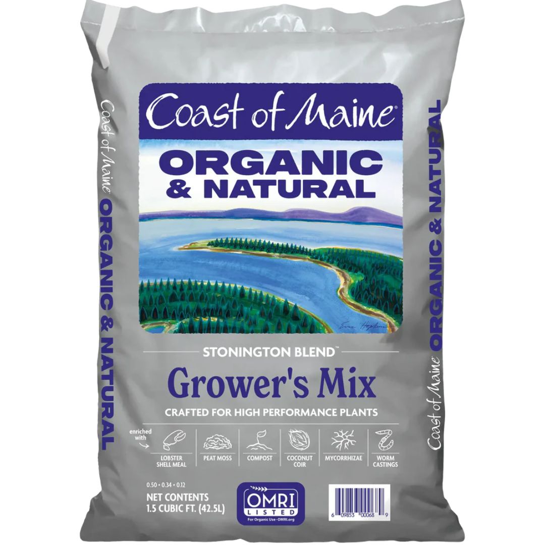 COAST OF MAINE STONINGTON BLEND ORGANIC GROWERS MIX 1.5CUFT