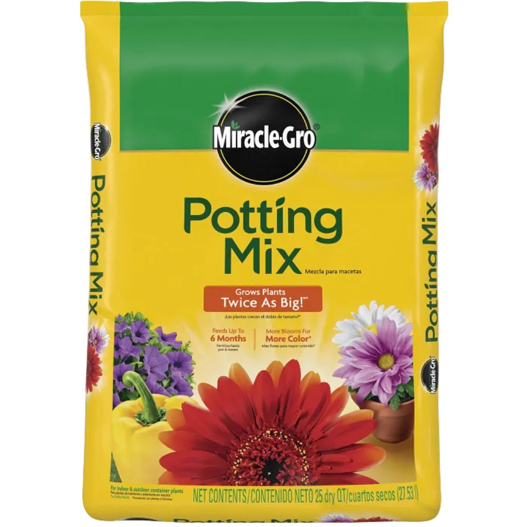 MIRACLE-GRO POTTING MIX 25 QT