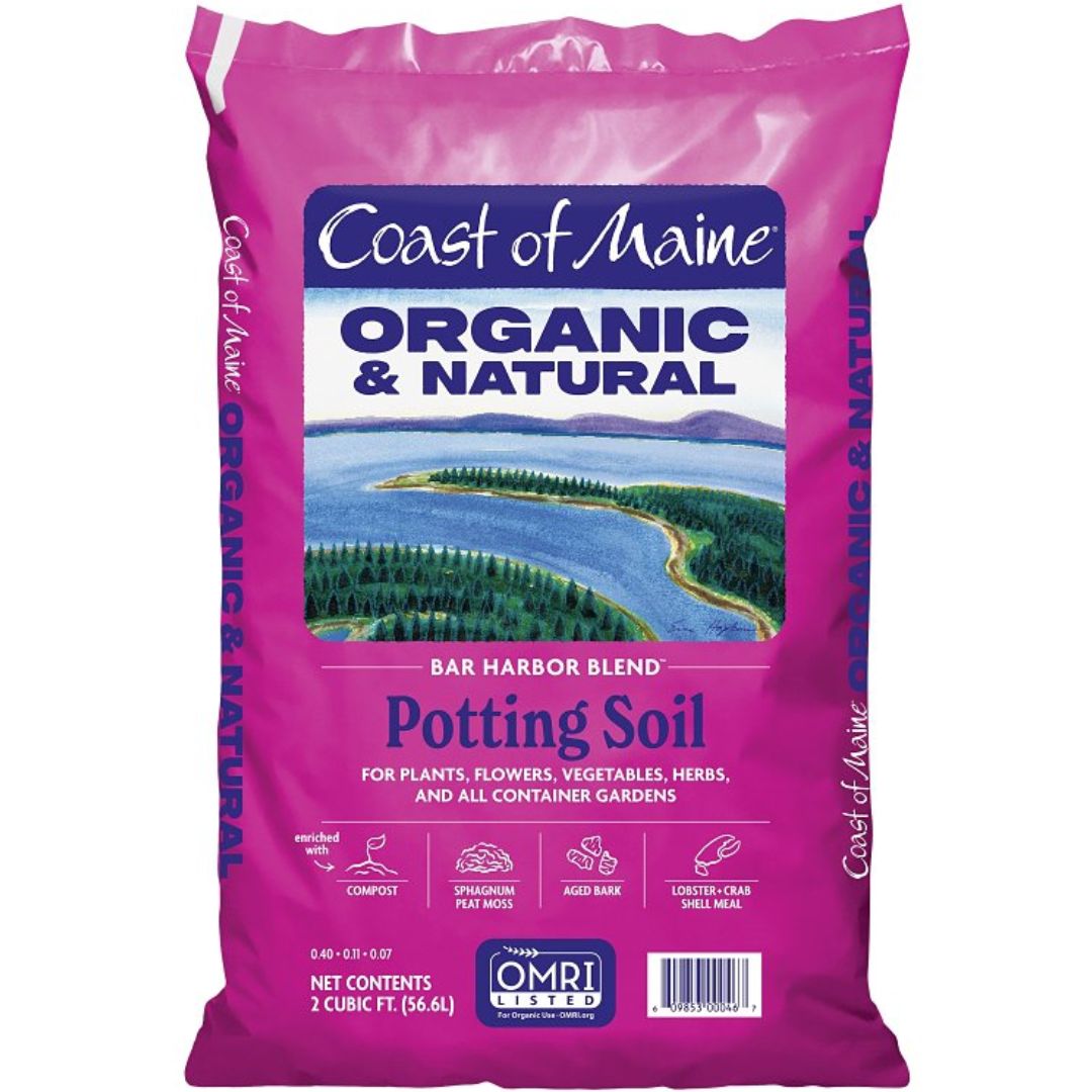 COAST OF MAINE BAR HARBOR BLEND ORGANIC POTTING SOIL 2CUFT
