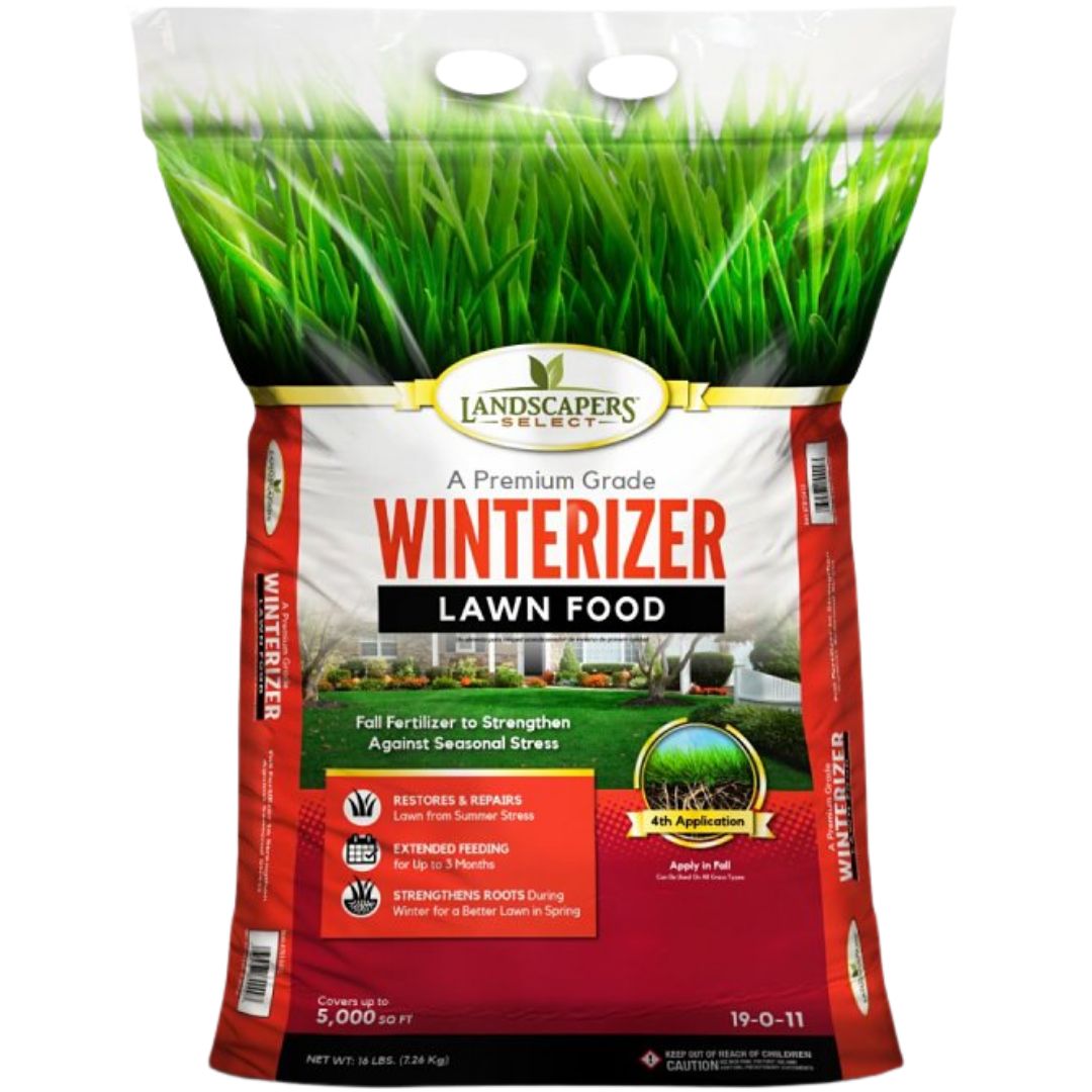 LANDSCAPERS SELECT WINTERIZER LAWN FOOD 16 LB 5 M 19-0-11