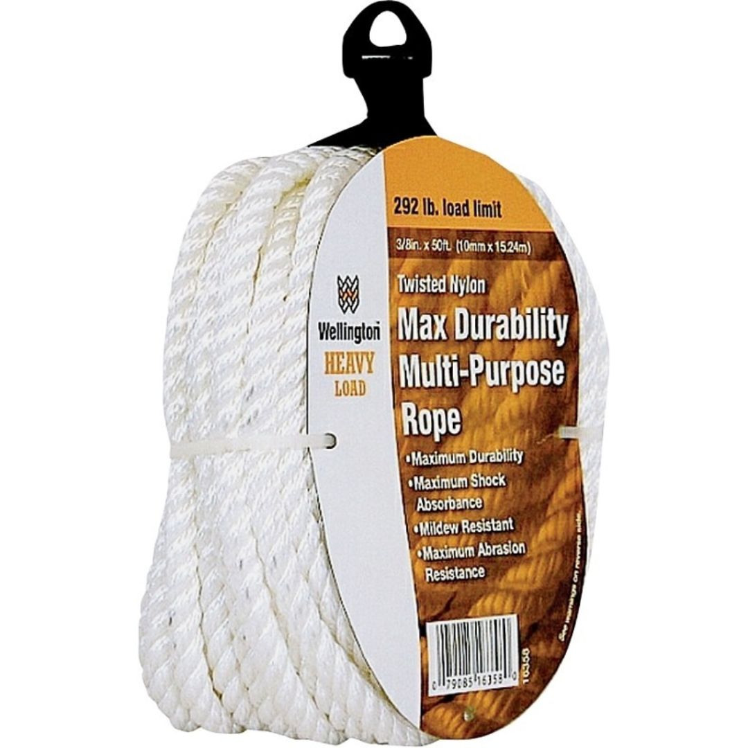 HEAVY LOAD MULTI-PURPOSE ROPE 16358 3/8 IN X 50 FT