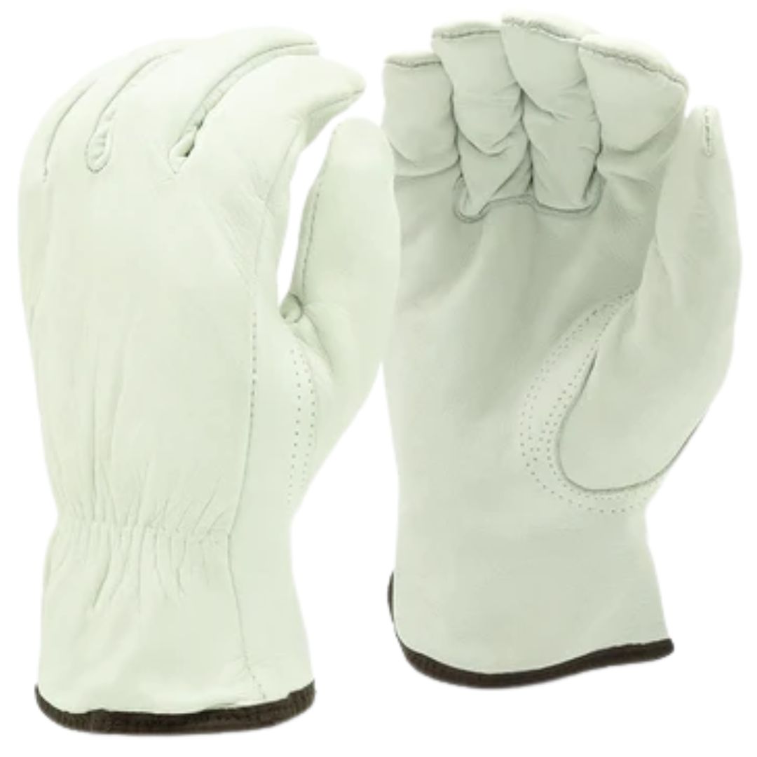 COWHIDE DRIVER ECONOMY GLOVES XL