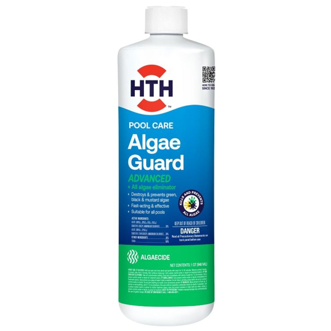 HTH POOL CARE ALGAE GUARD ADVANCED 32OZ