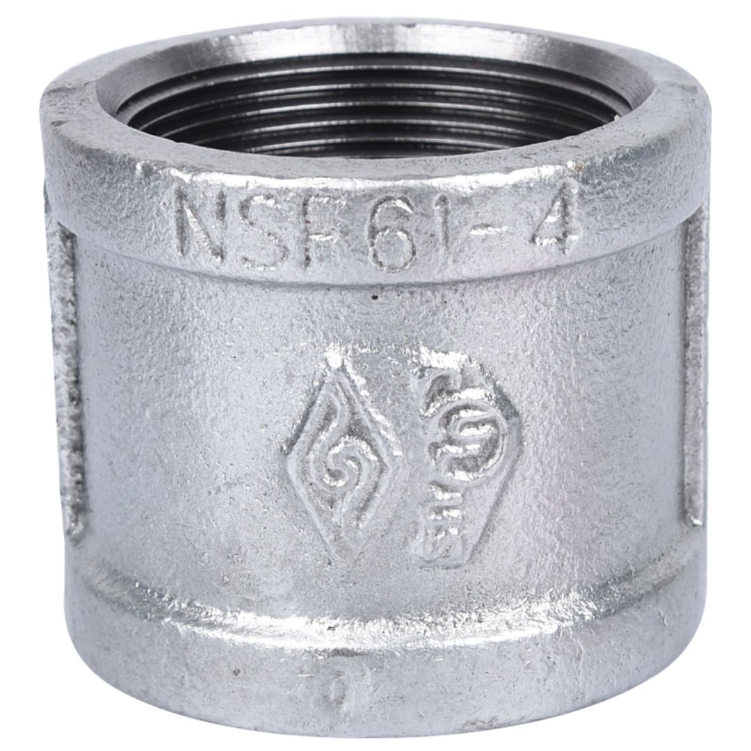 GALVANIZED MALLEABLE COUPLING 2IN