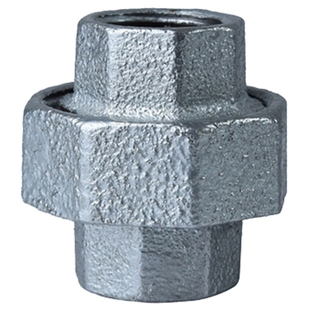 GALVANIZED MALLEABLE UNION 1/2IN