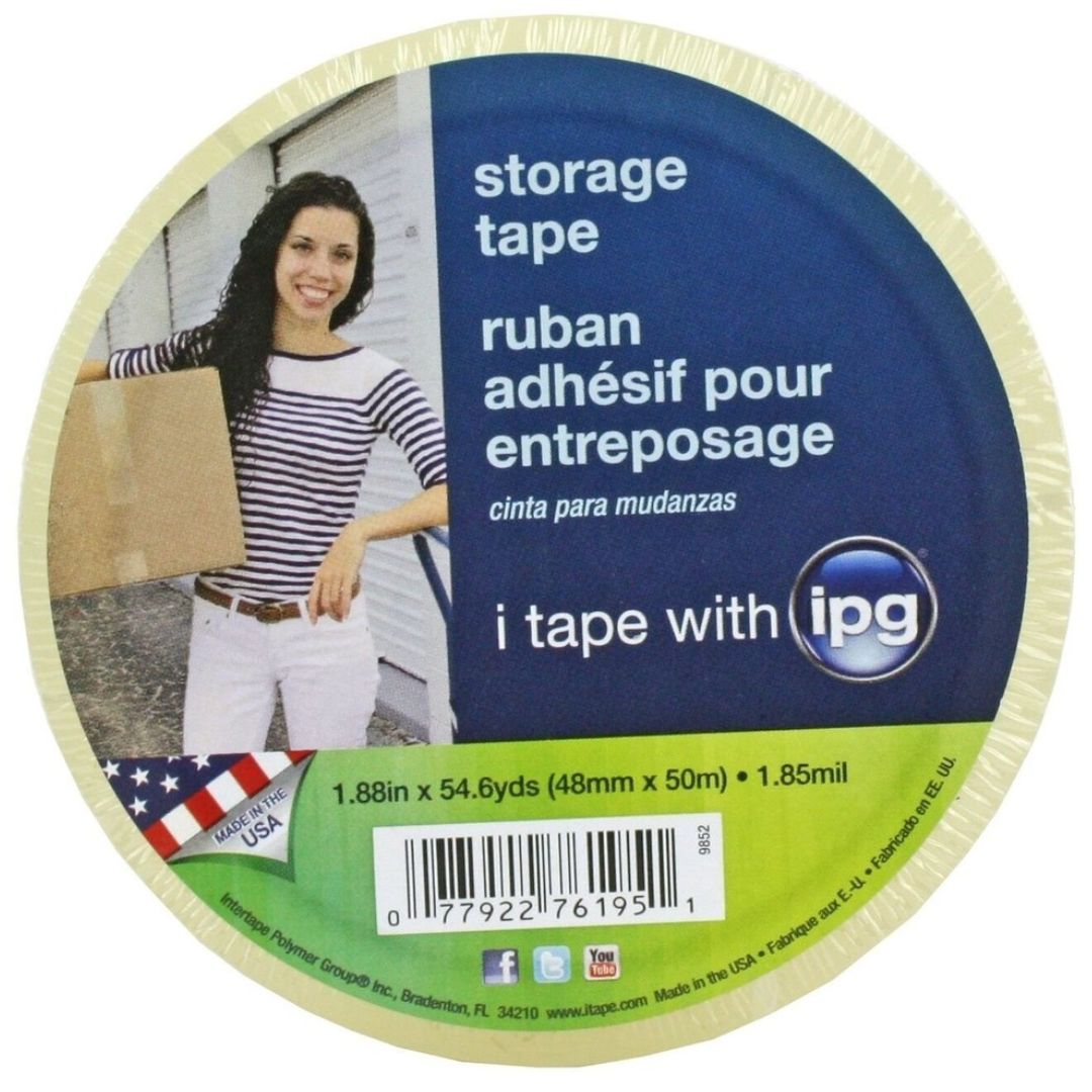 CARTON SEALING TAPE CLEAR 9852 1.88X54.6YD