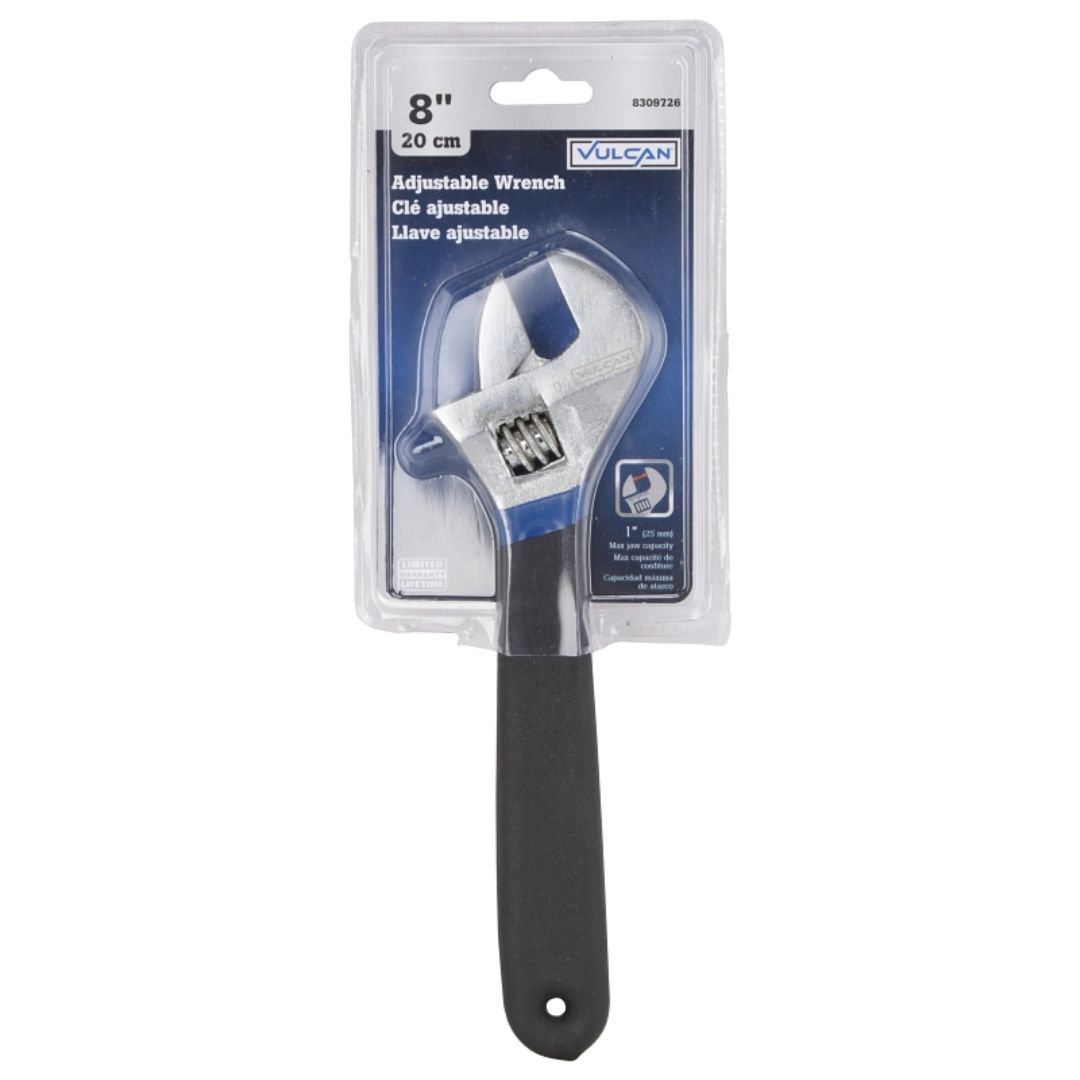 ADJUSTABLE WRENCH 8IN