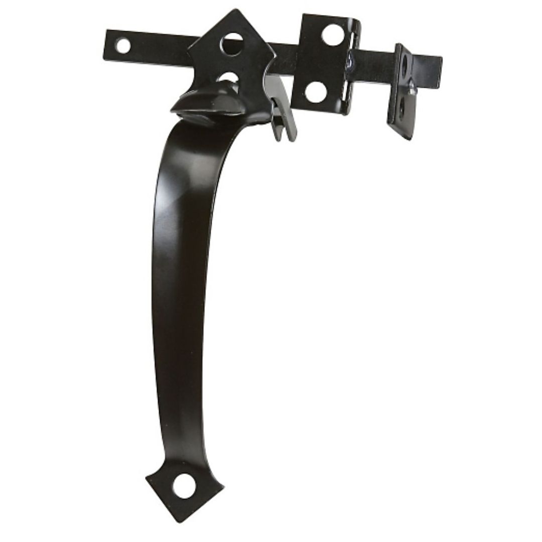 THUMB LATCH DOOR/GATE BLACK N101-451