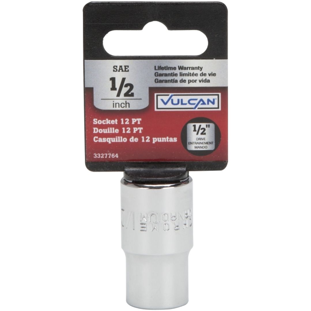 DRIVE SOCKET 1/2IN 1/2IN DRIVE 12PT