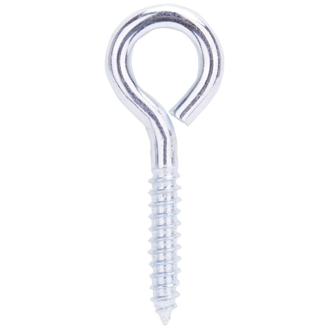 ZINC LAG THREAD SCREW EYE 1/4X3