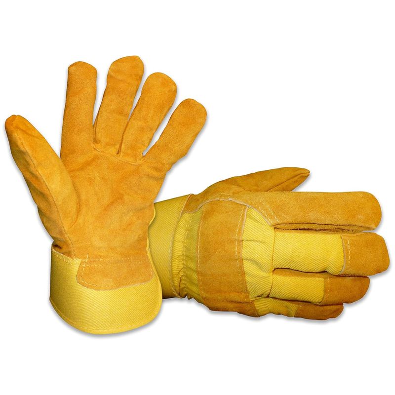 COLD BUSTER'S LINED LEATHER PALM GLOVES 2XL