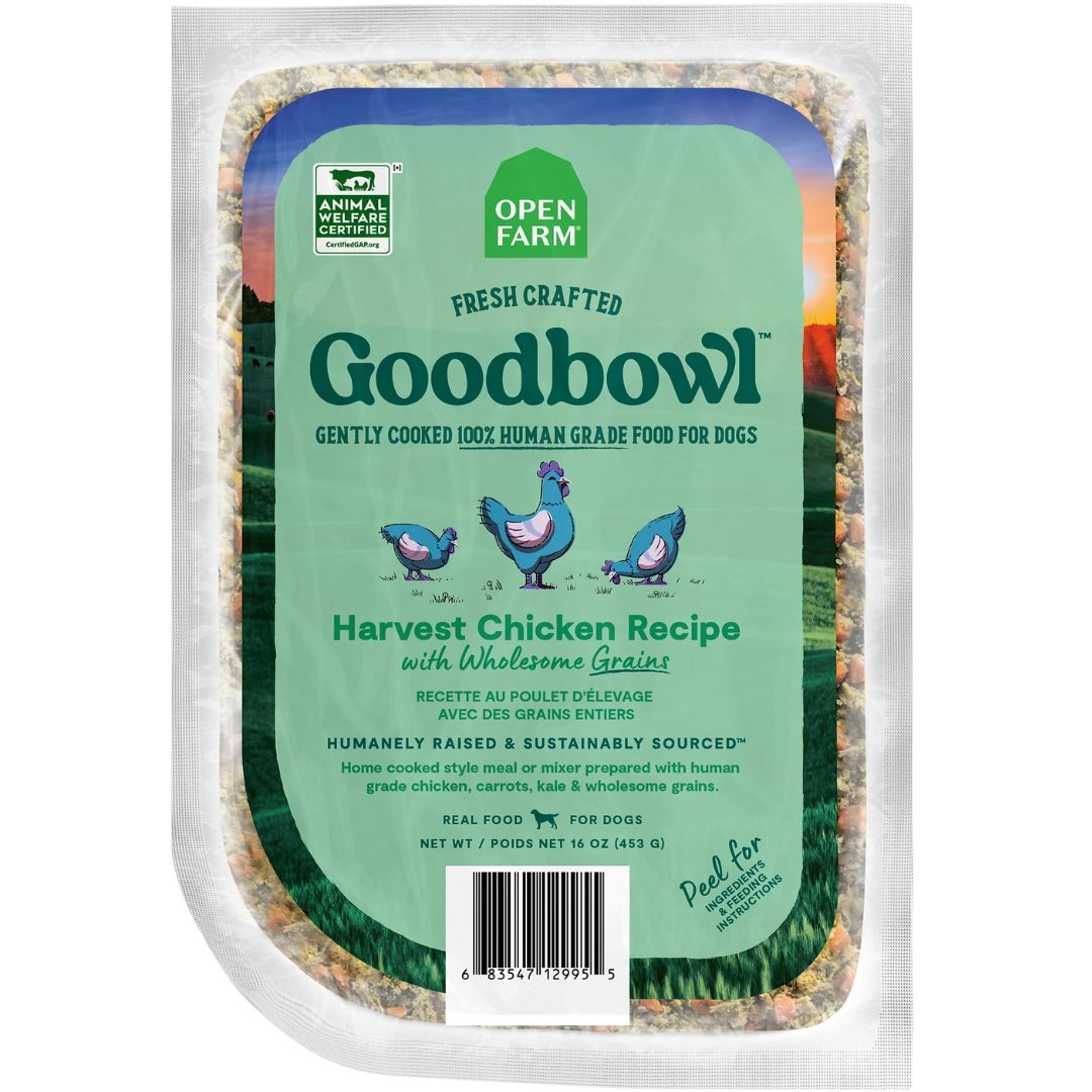 OPEN FARM FROZEN GOODBOWL CHICKEN 16OZ