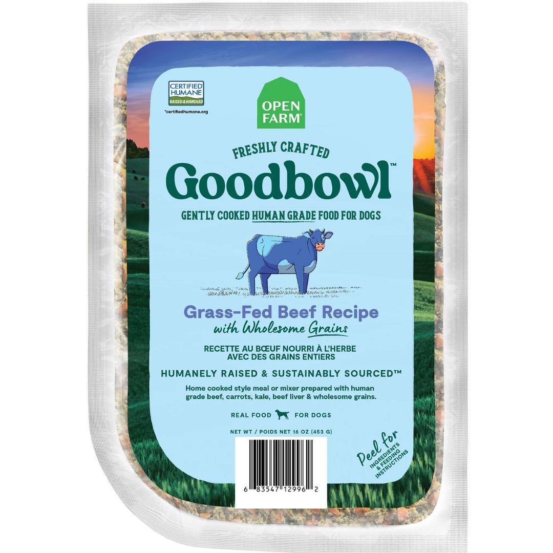 OPEN FARM GOODBOWL FROZEN BEEF 16OZ