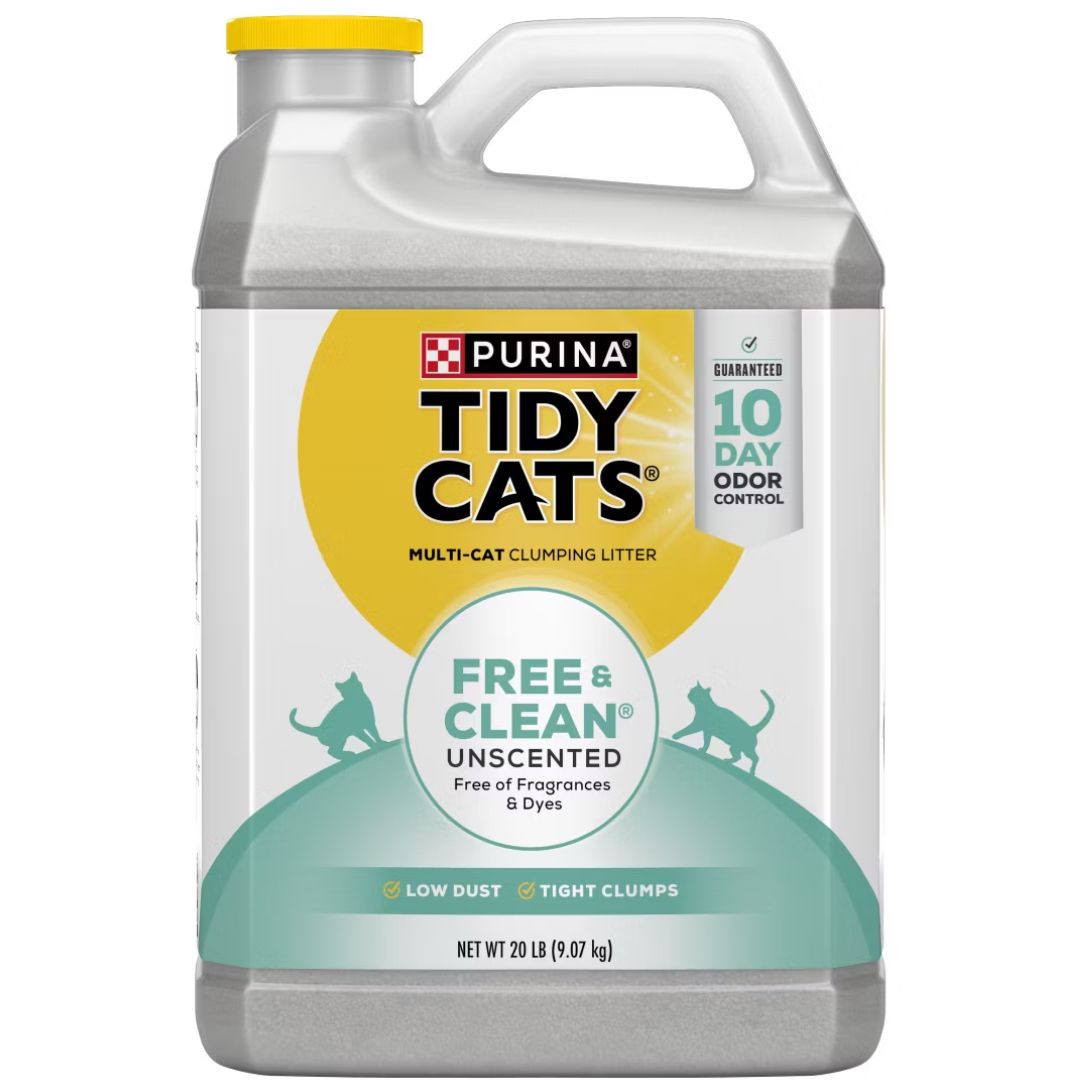 TIDY CATS FREE &amp; CLEAN 20LB