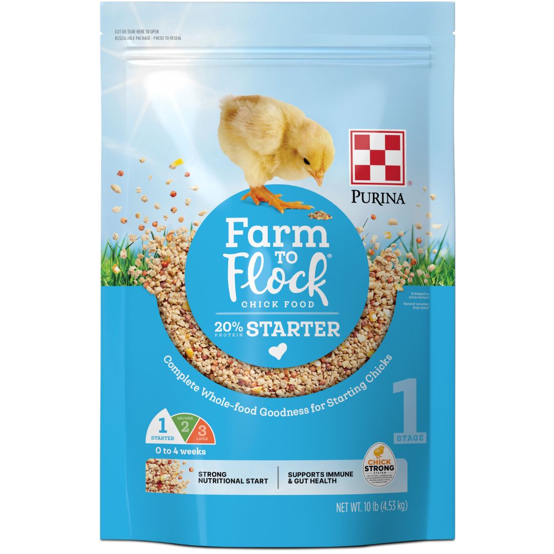 FARM TO FLOCK STARTER 10LB