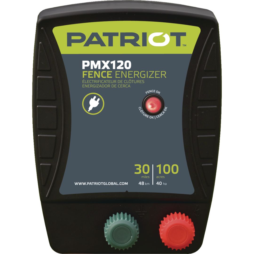 PATRIOT PMX120 FENCE ENERGIZER (AC)