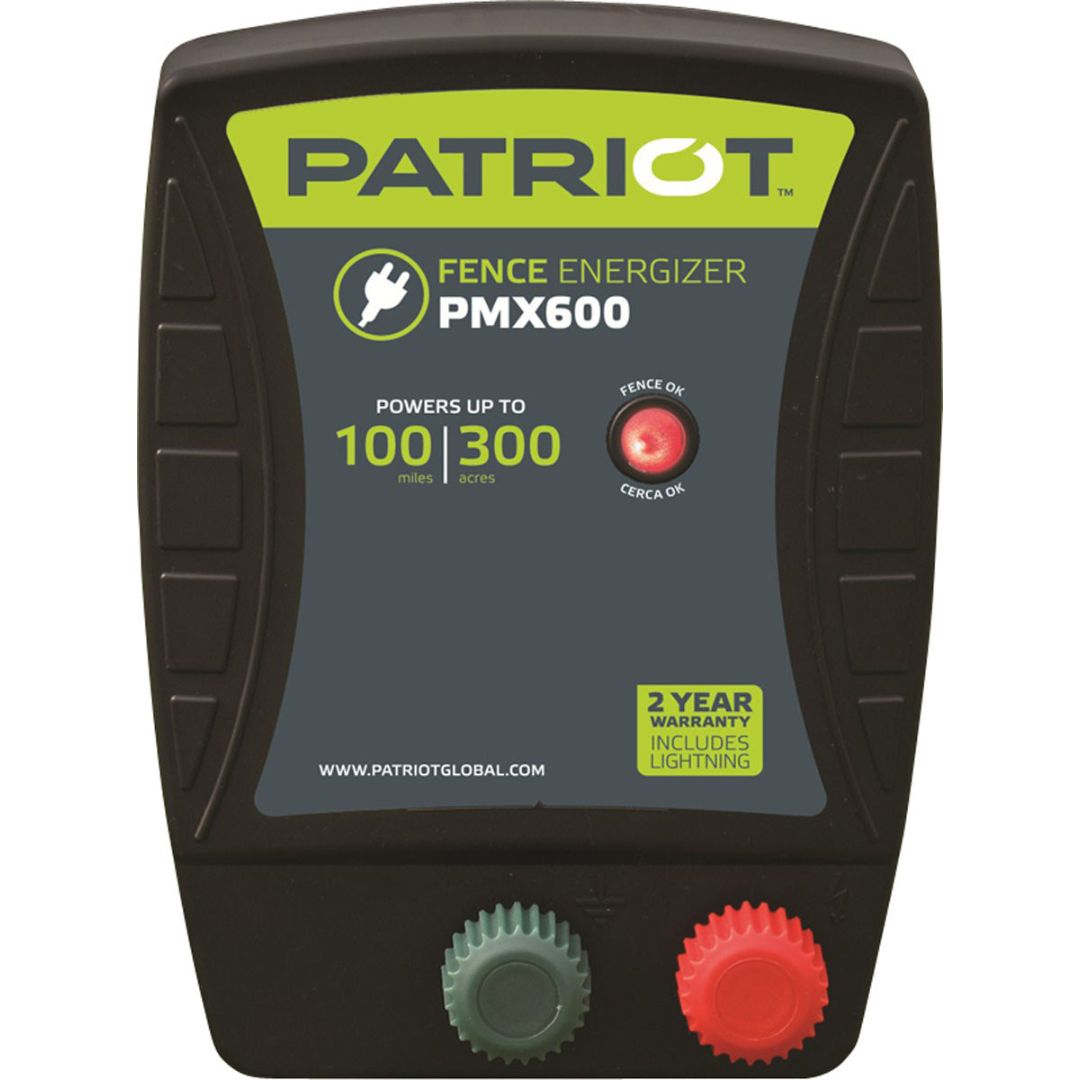 PATRIOT PMX600 FENCE ENERGIZER (AC)