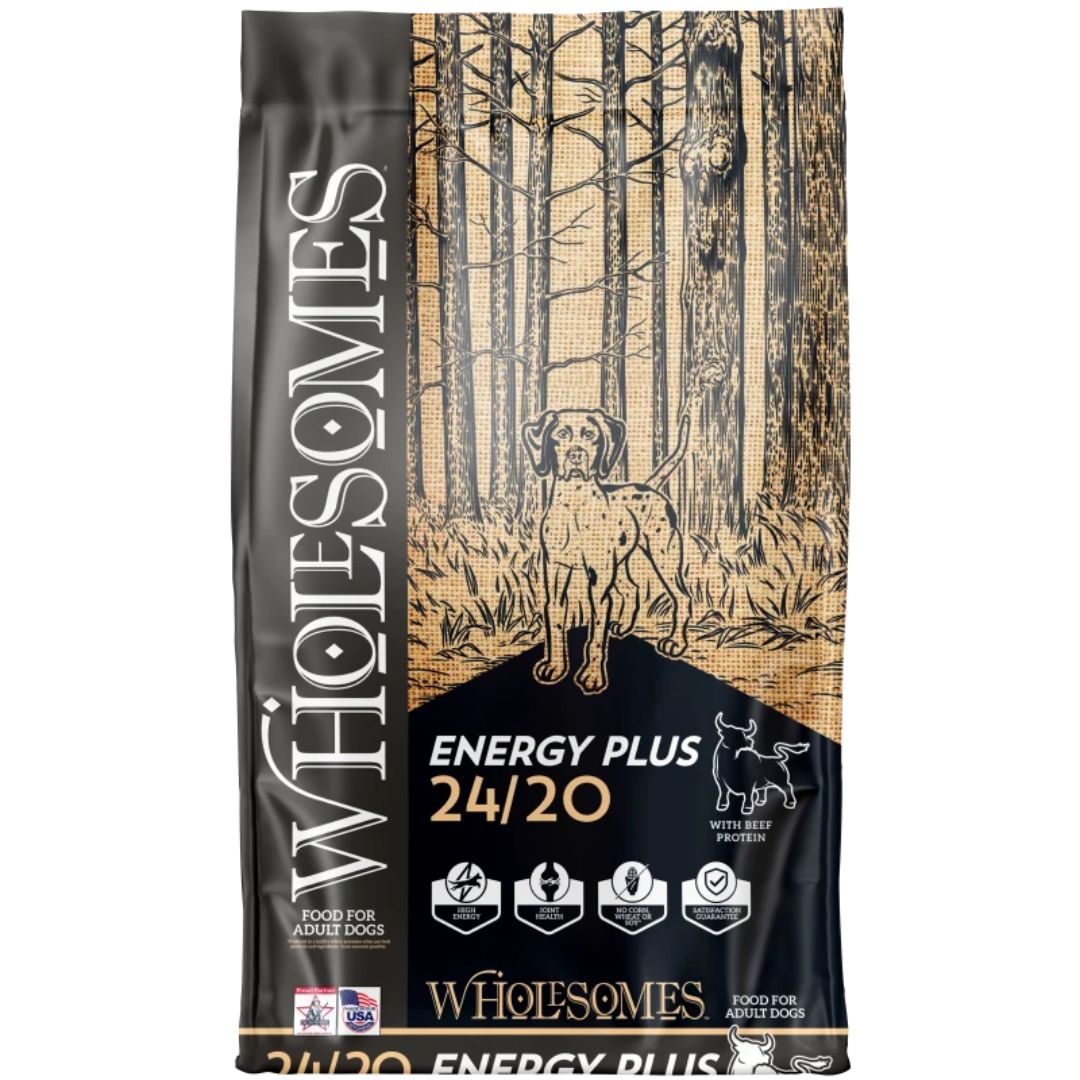 WHOLESOMES ENERGY PLUS 24/20 BEEF 40LB