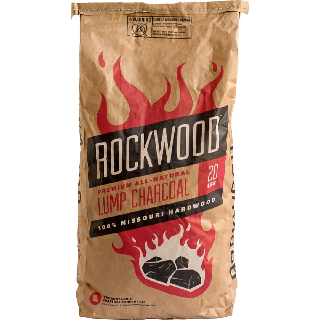 LUMP CHARCOAL ROCKWOOD 20LB