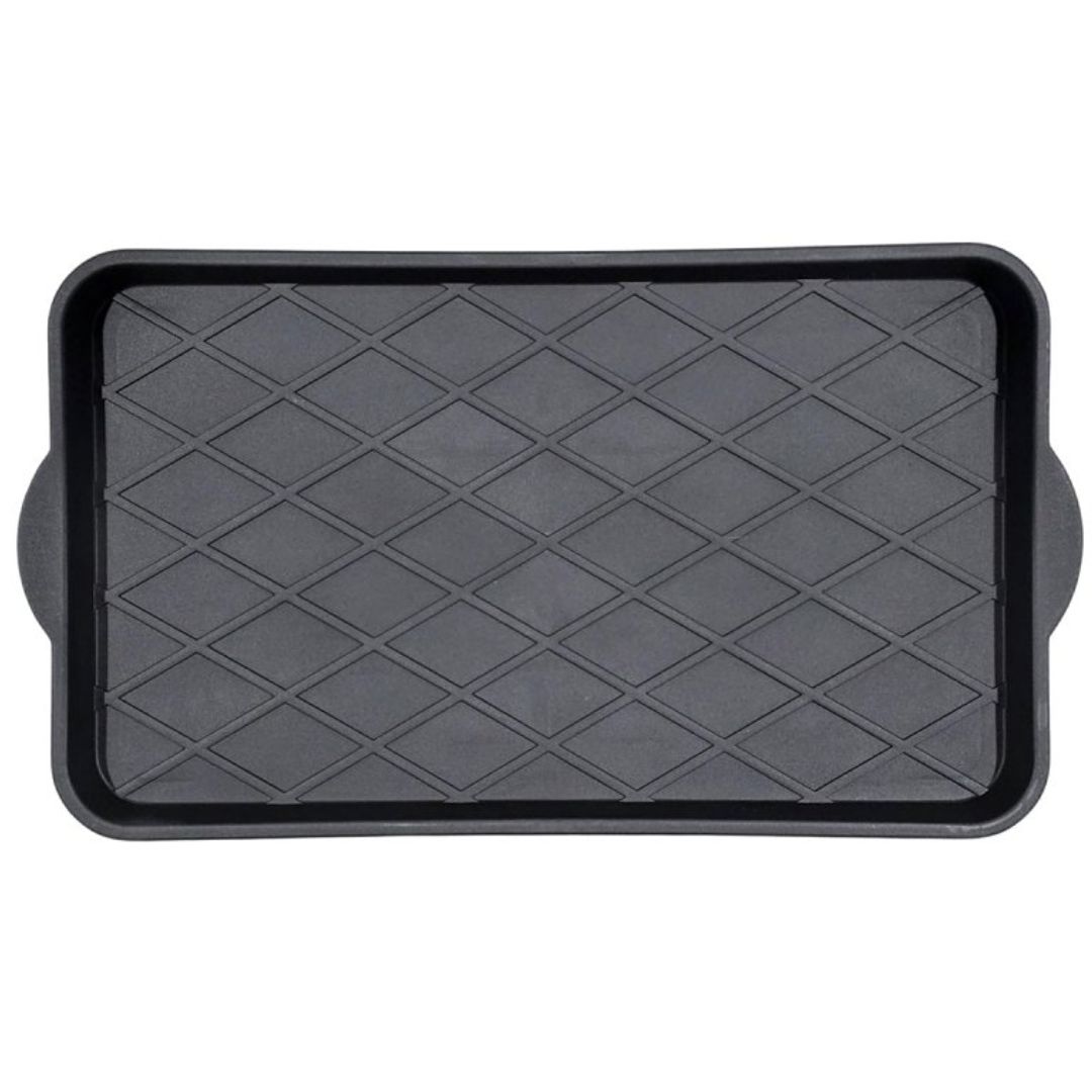 BOOT TRAY POLYPROPYLENE BLACK 14X25IN