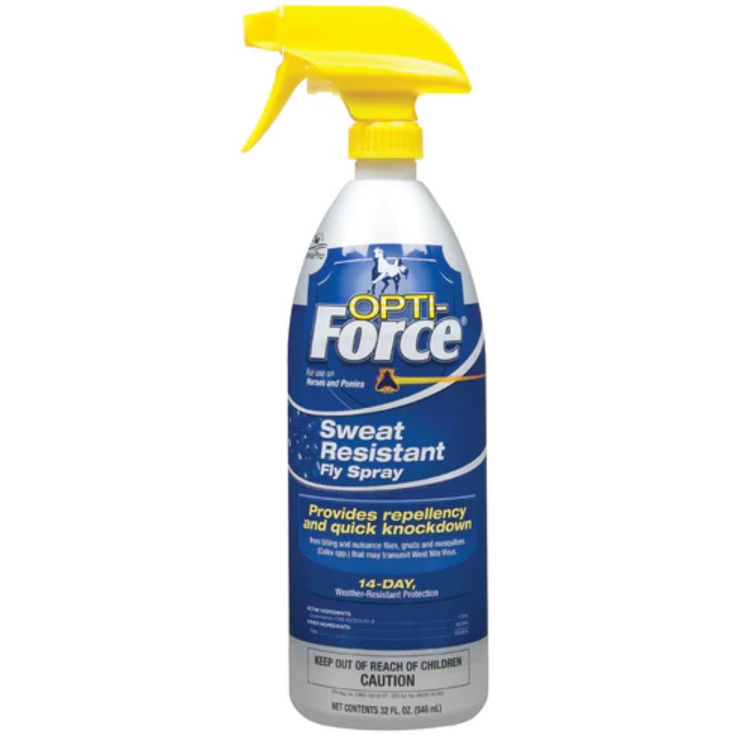 OPTI-FORCE FLY SPRAY SWEAT RESISTANT 32OZ