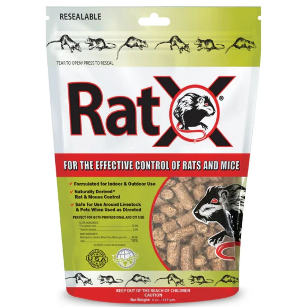 RATX RODENT PELLETS 8OZ