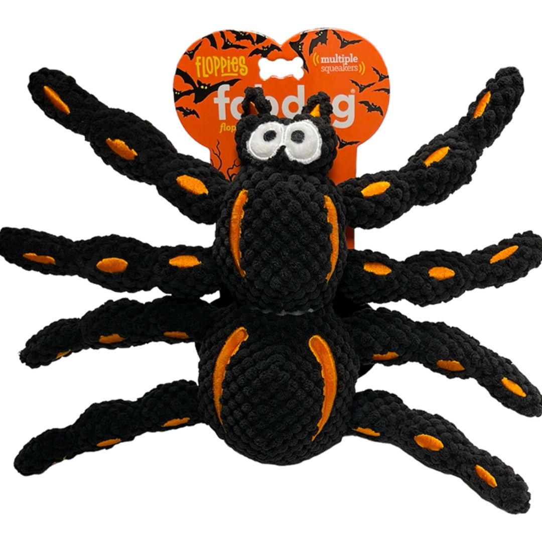 FABDOG HALLOWEEN FLOPPY SPIDER SM