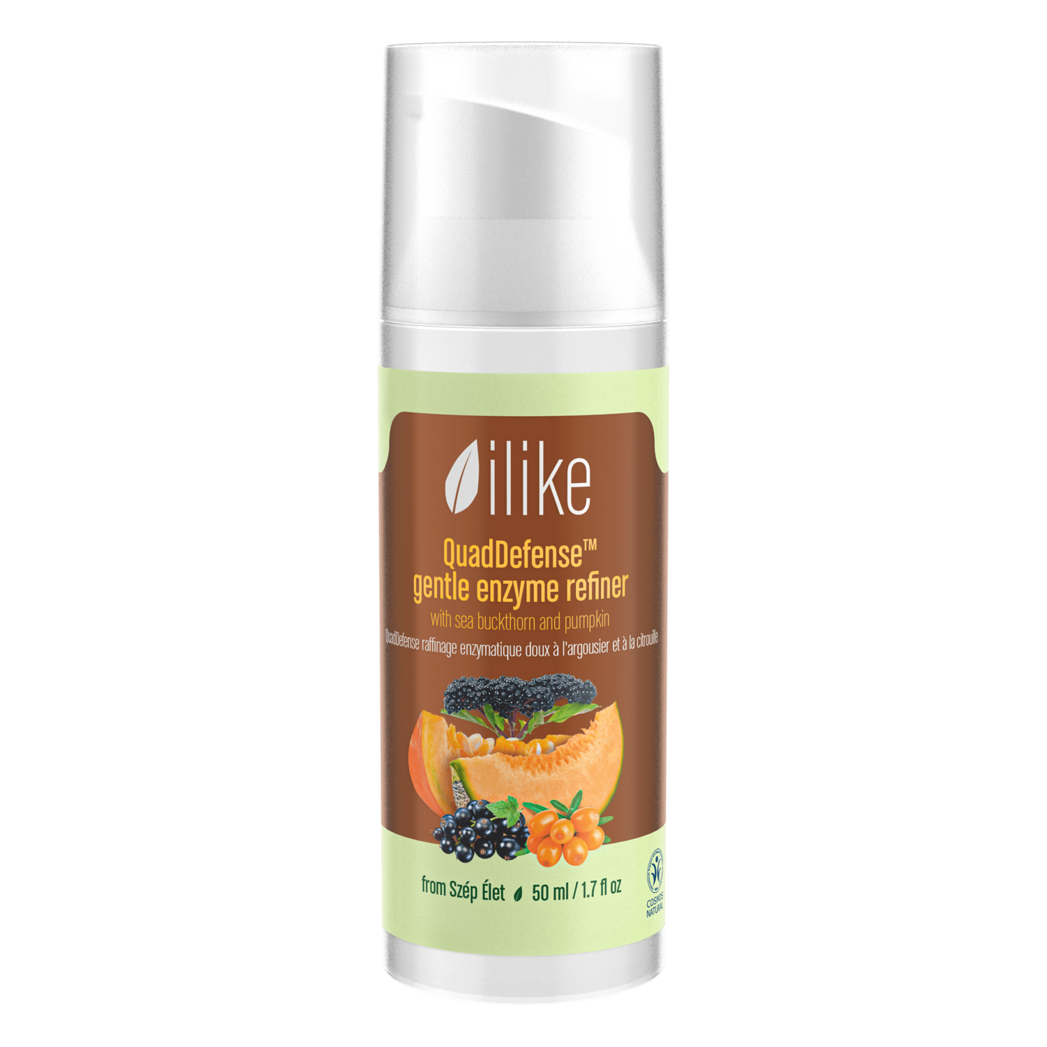 QuadDefense Gentle Enzyme Refiner with Sea Buckthorn and Pumpkin