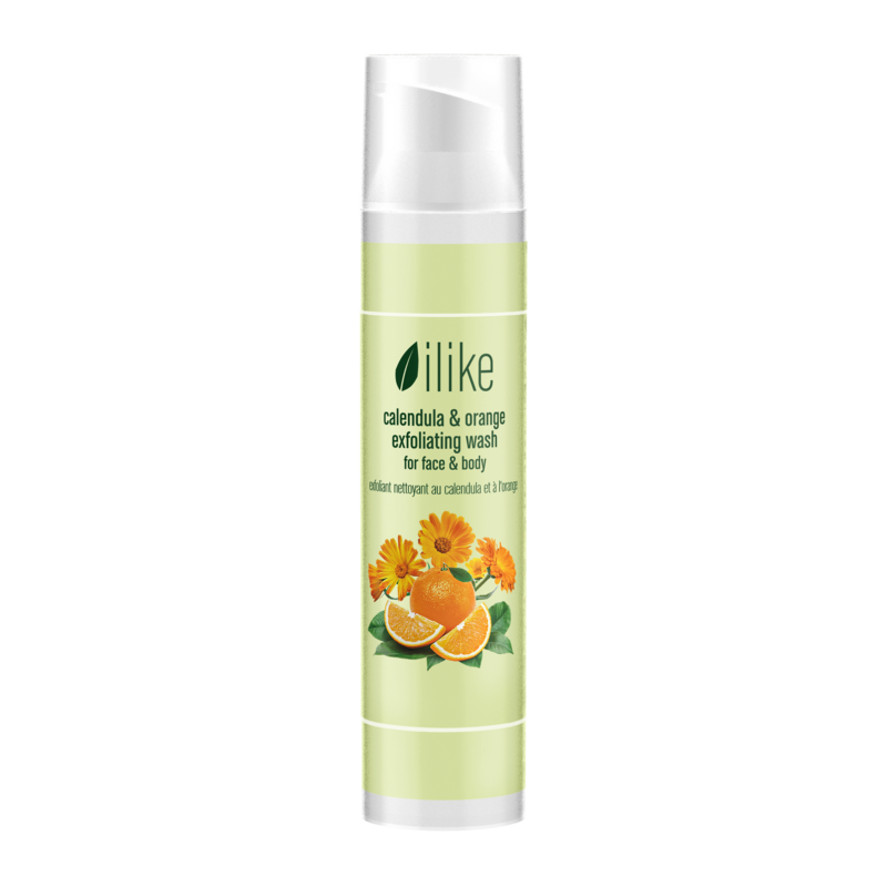 Calendula & Orange Exfoliating Wash for Face and Body