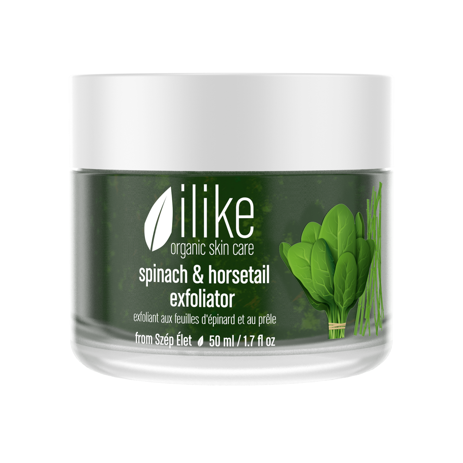 Spinach and Horsetail Exfoliator